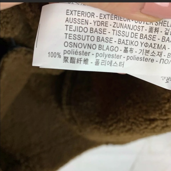 bnwt zara // shearling coat - Picture 6 of 6